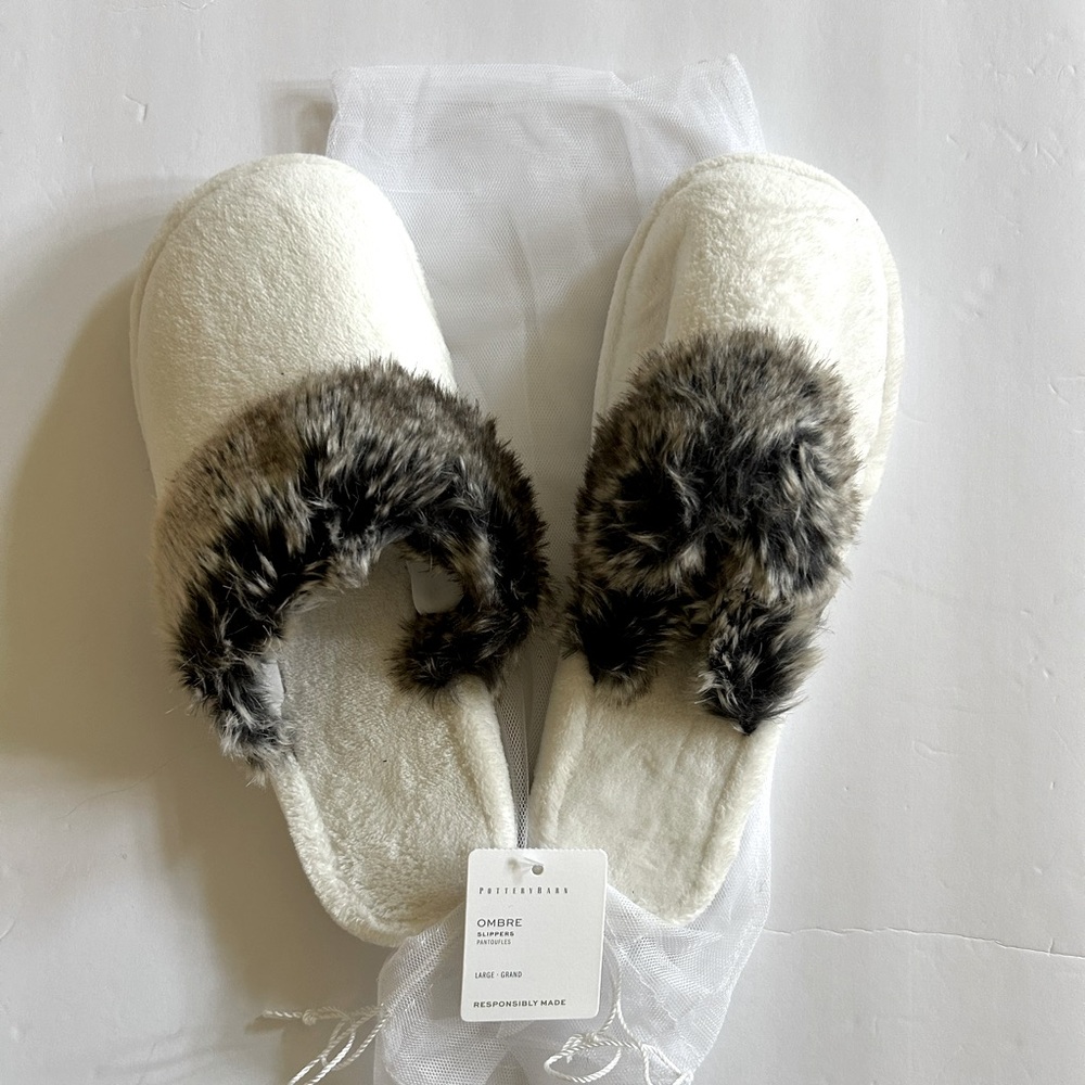 Pottery Barn Slippers